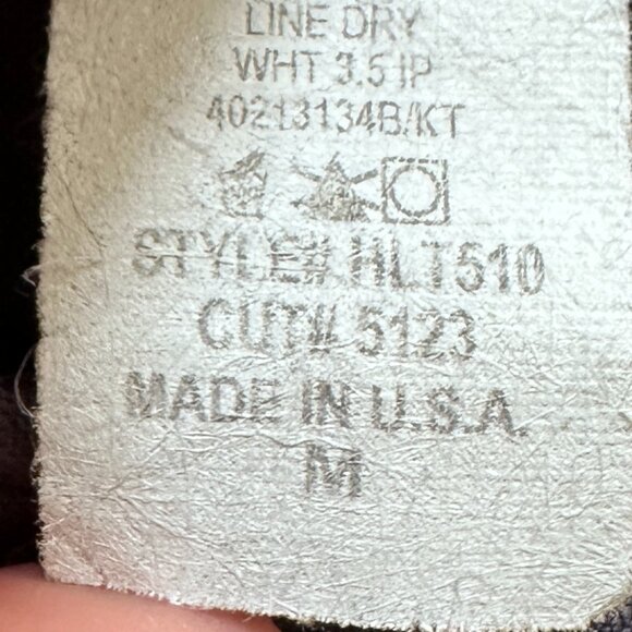 Match Point Women's 100% Linen Oversized Tunic Top Size M Gray Ruffle Accents - Picture 7 of 12